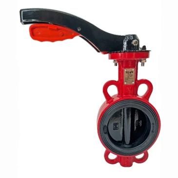 Затвор дисковый поворотный REON Ду50 Ру16 EPDM RSV81RED корпус - чугун, диск - чугун, рукоятка в Пензе