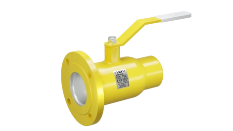 Кран шаровый LD КШЦК Gas 100.016.П/П.02. (фланец/приварка) стальной ст.20 Ду100 Ру16 МПа в Пензе