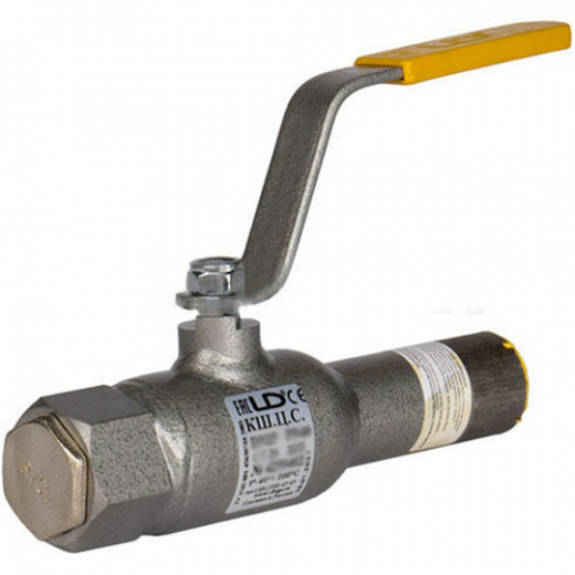 Кран шаровый LD КШЦС Gas 080/070.025.Н/П.03. из стали 09Г2С Ду80/70 Ру2,5МПа в Пензе